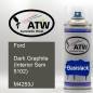 Preview: Ford, Dark Graphite (Interior Sem 5102), M4253J: 400ml Sprühdose, von ATW Autoteile West.